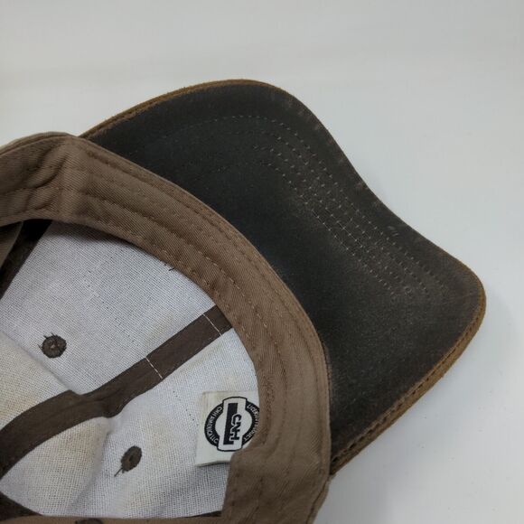 Case International Harvester Slideback Hat Brown Adjustable Patch Logo - Picture 11 of 13